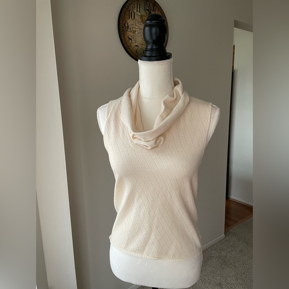 Saks Fifth Avenue Merino Wool Turtle Neck Top